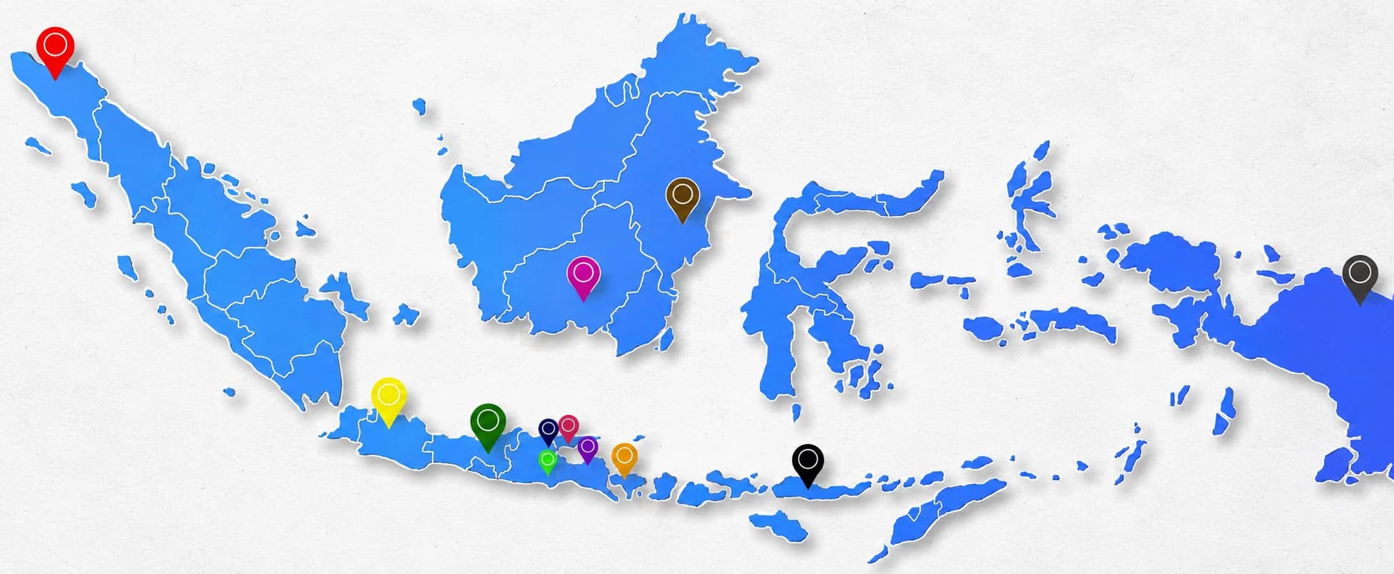 Steda Roaster distribution map